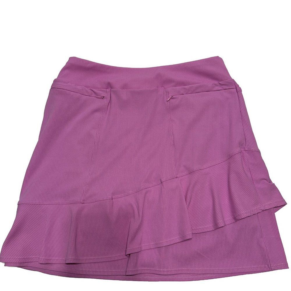 Tail Ladies sz Xs Tennis Golf Pickleball skort stretch Pull On Purple Ruffle